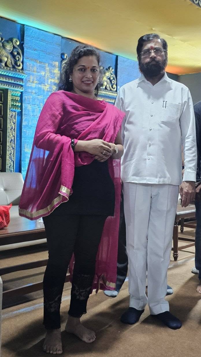 Felicitation with dignitaries