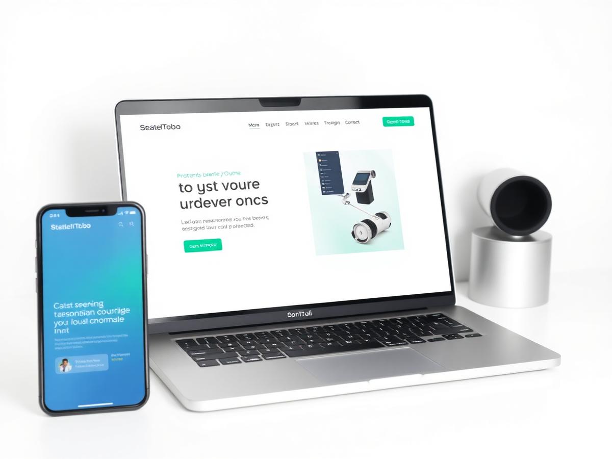 Conversion-first website